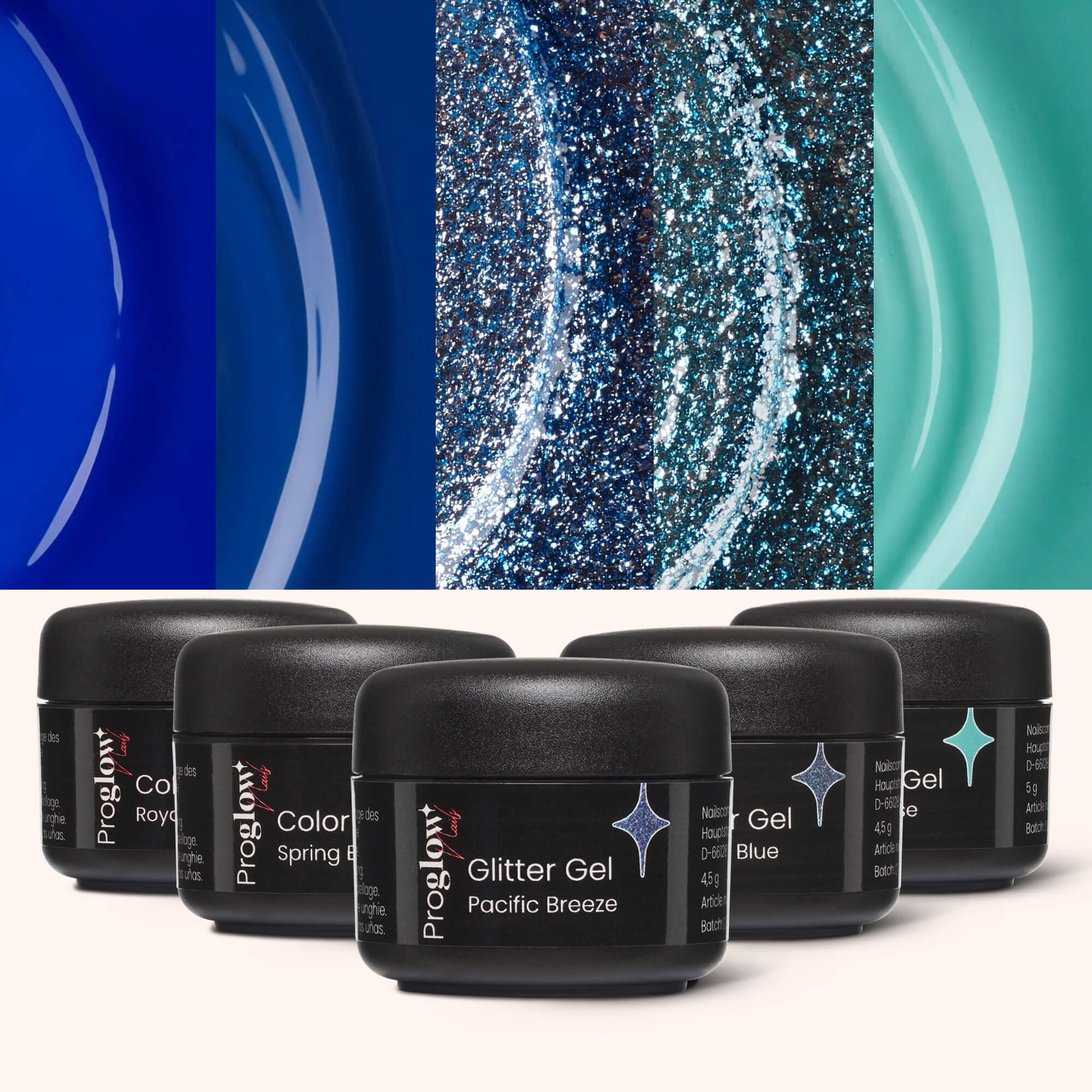 Color Gel Blue Addict Set