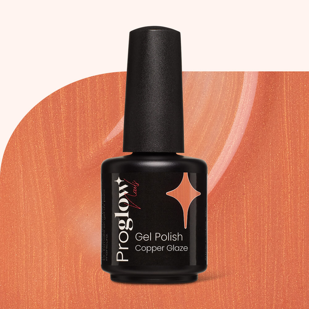 Gel Polish Shellac Copper Glaze