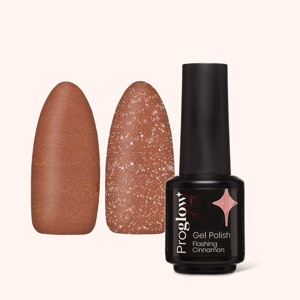 Gel Polish Shellac Flashing Cinnamon