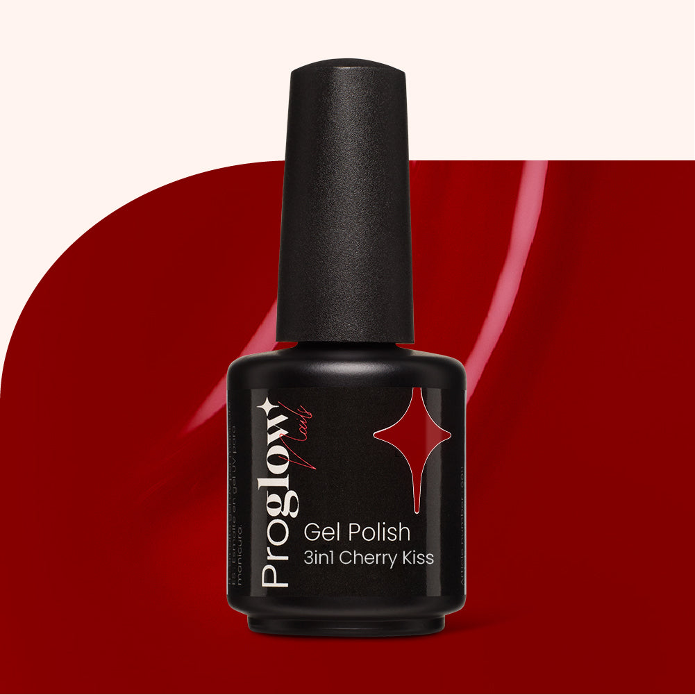 Gel Polish Gellak 3-in-1 No Wipe Cherry Kiss