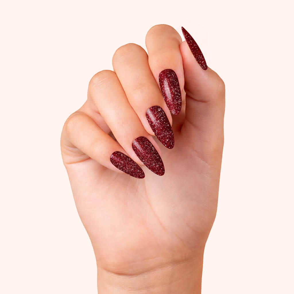 Gel Polish Shellac Flashing Ruby