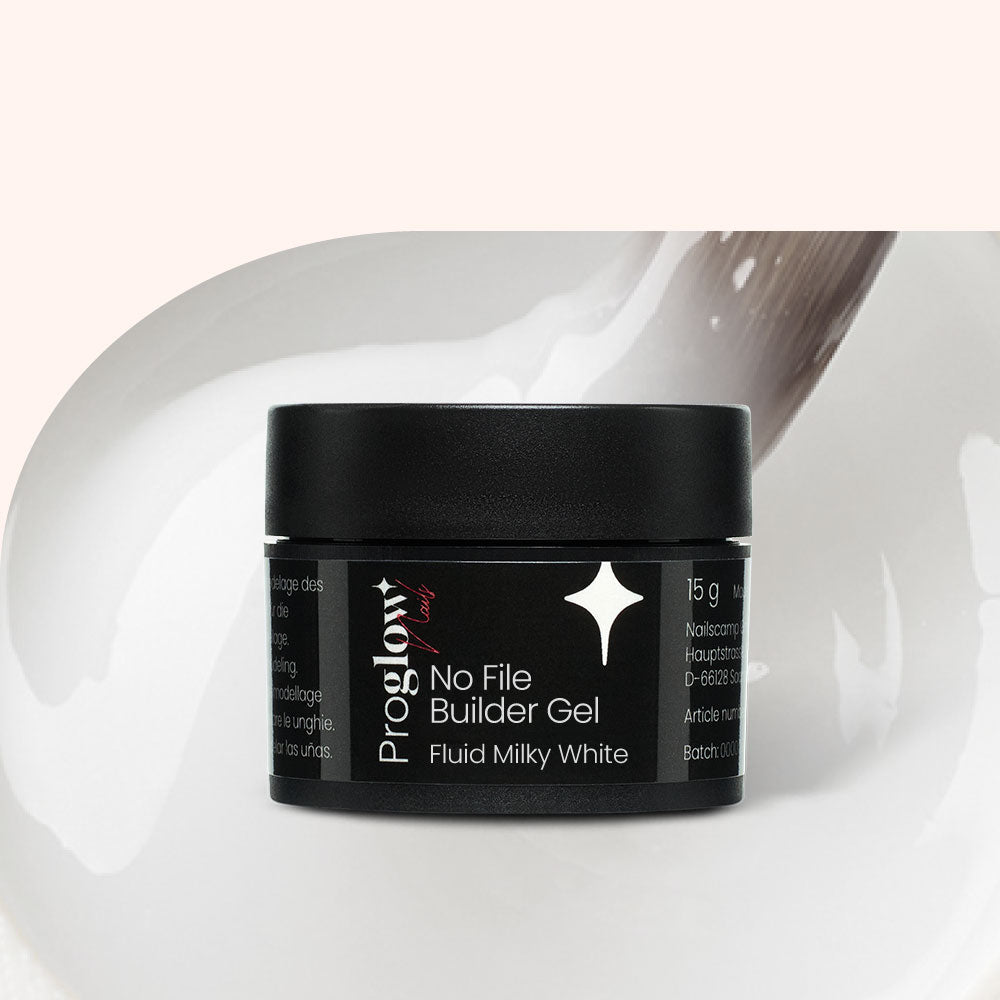 No File Builder Gel Fluid Milky White