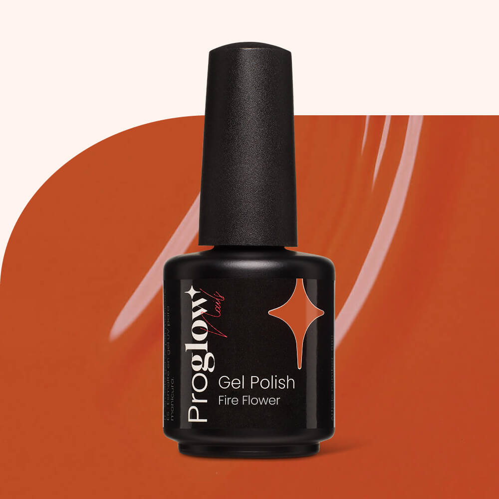 Gel Polish Gellak Fire Flower