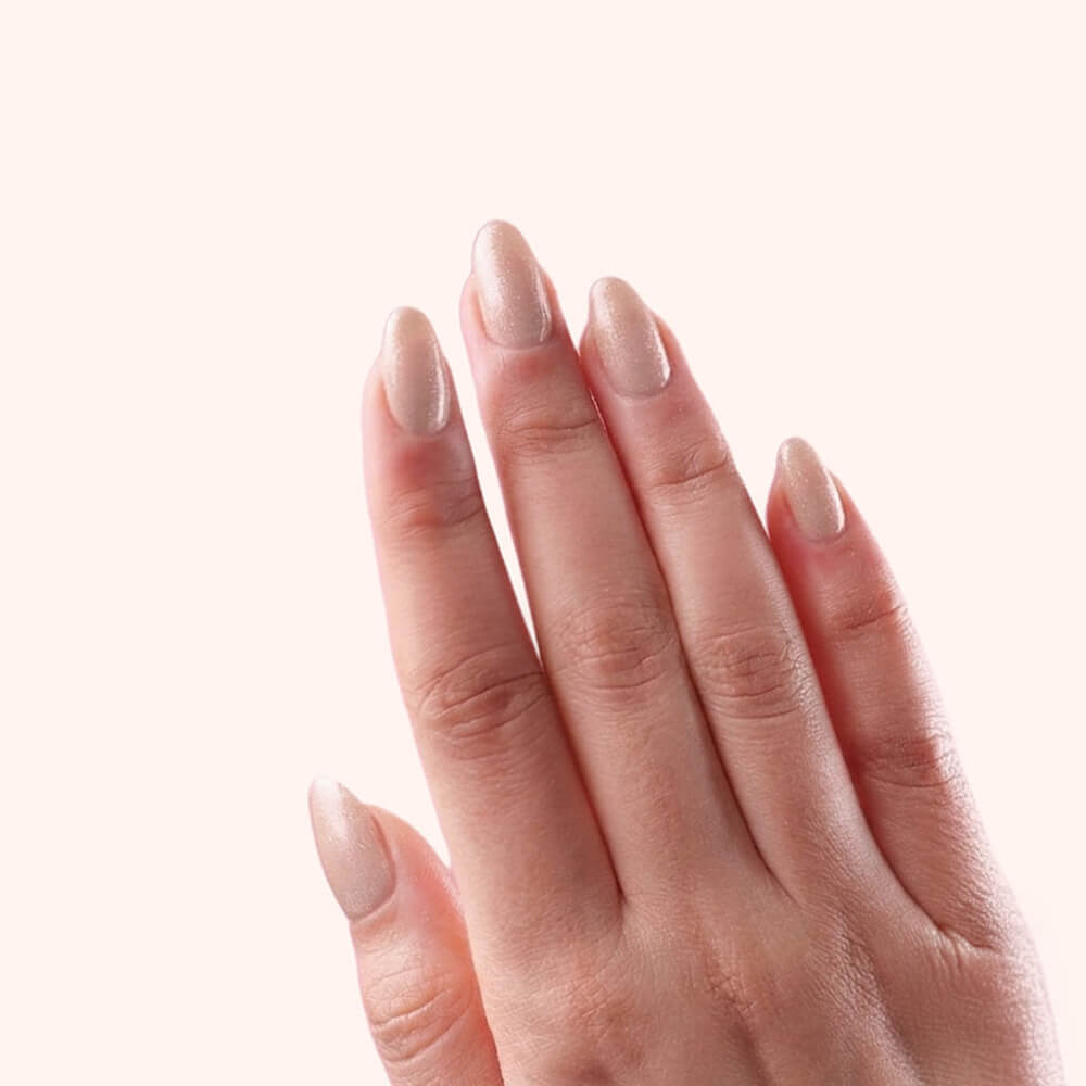 No File Builder Gel Iridescent Nude