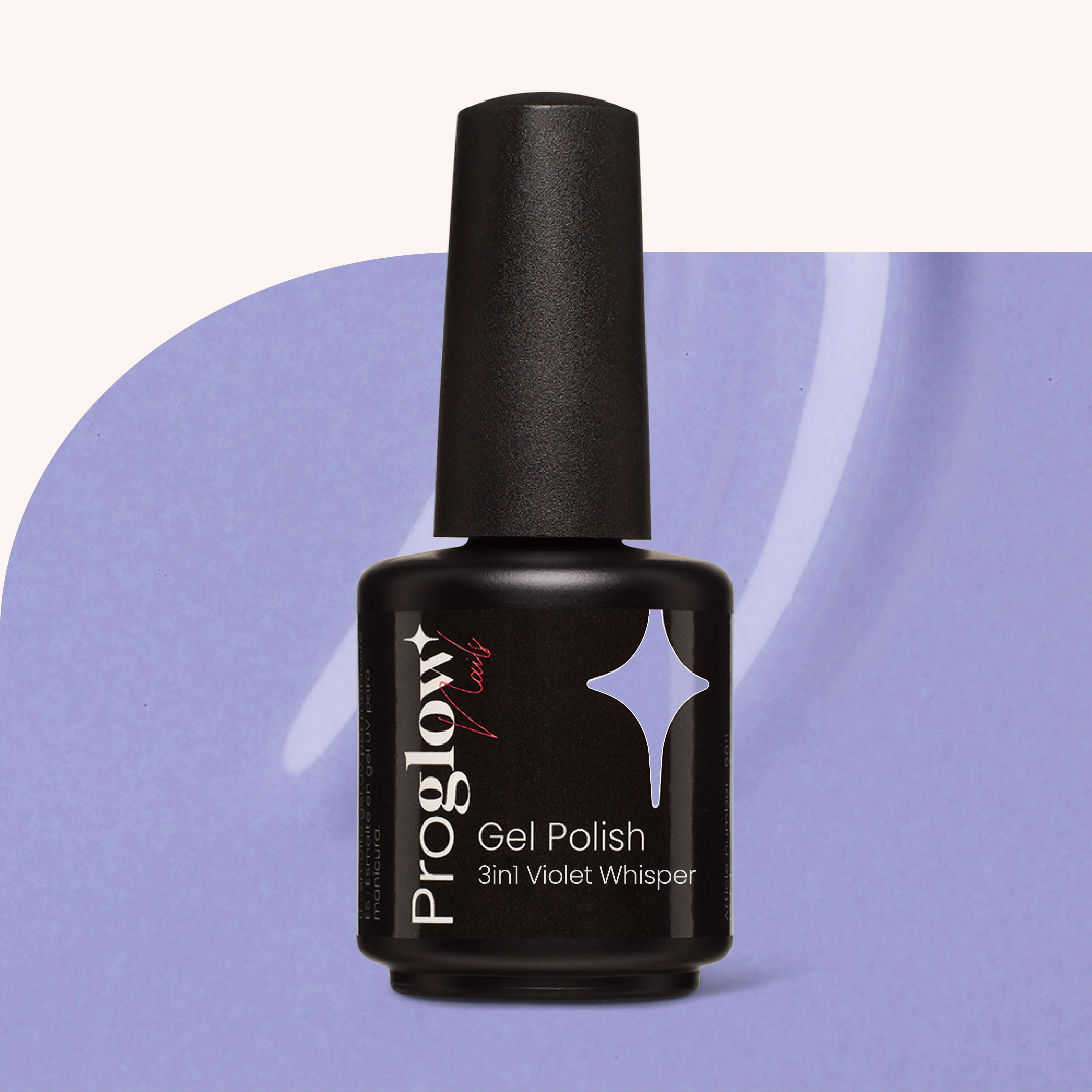 Gel Polish Gellak 3-in-1 No Wipe Violet Whisper