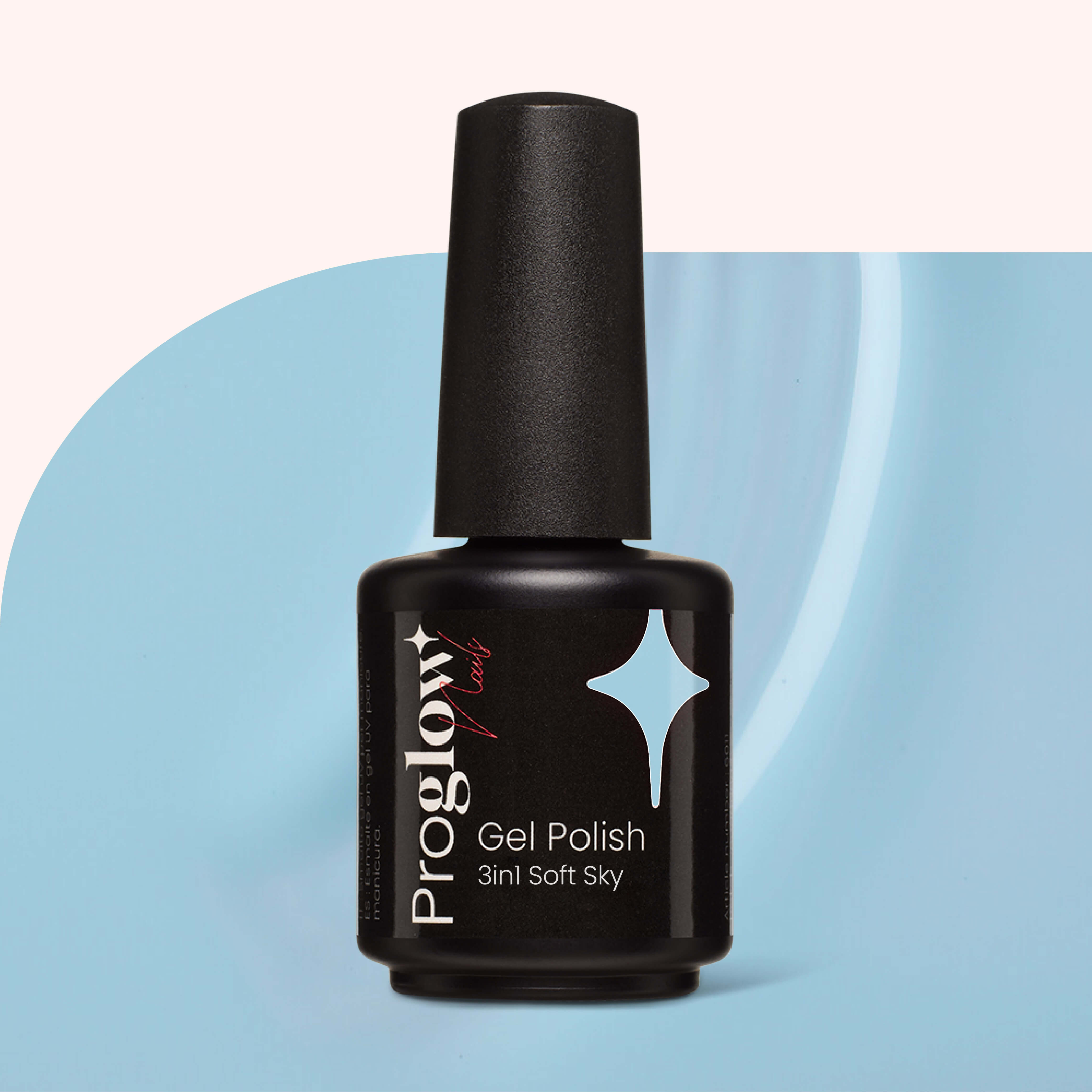 Gel Polish Gellak 3-in-1 No Wipe Soft Sky