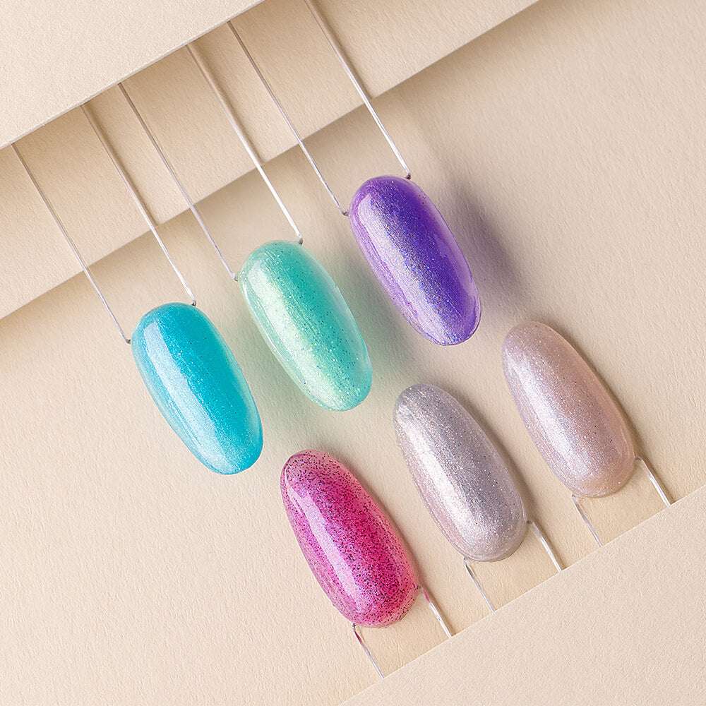 No File Builder Gel Iridescent Wildberry