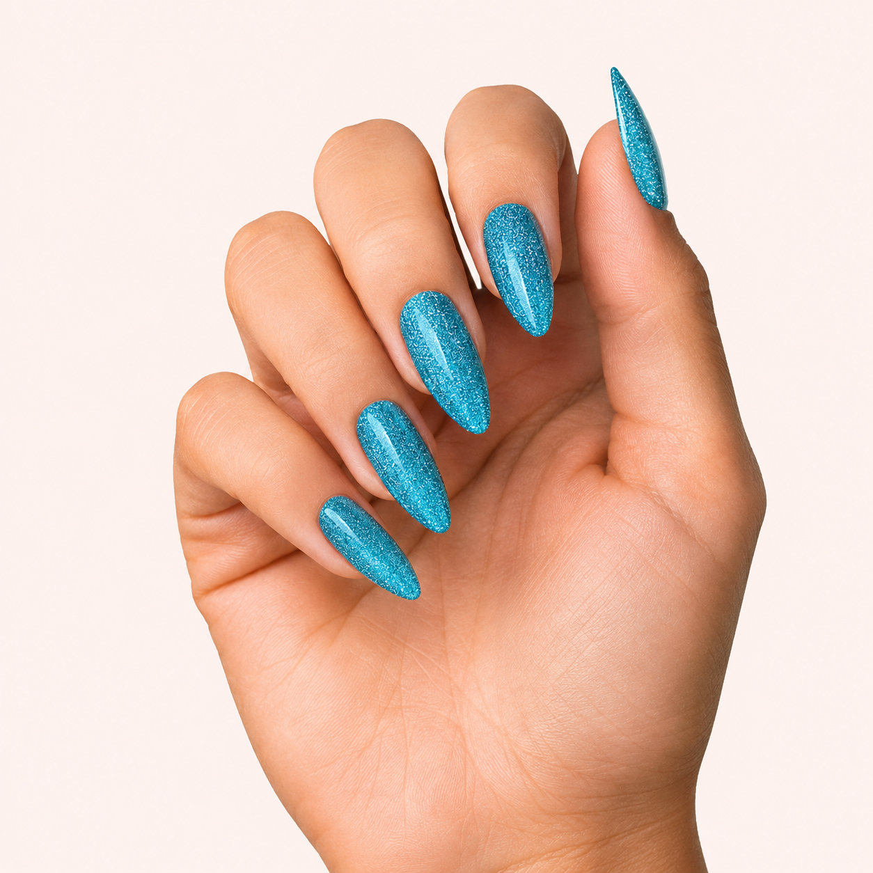 Gel Polish Gellak Petrol Sparkle