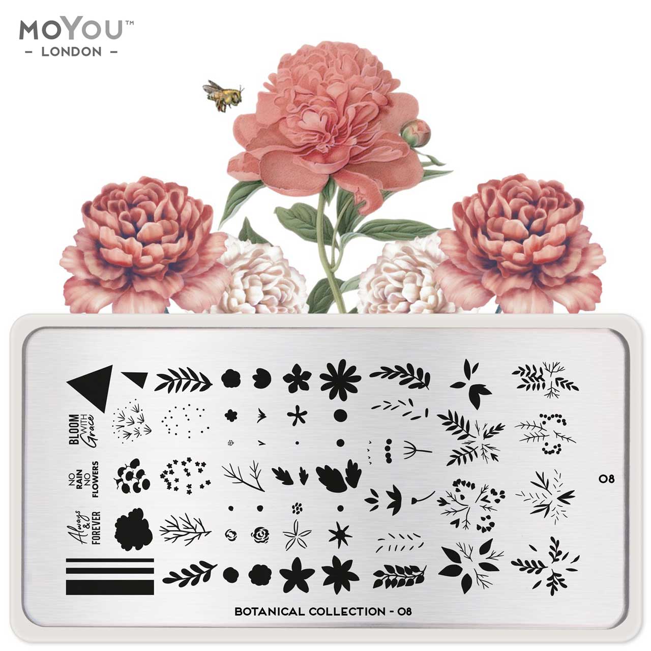 MoYou Stamping Botanical 08