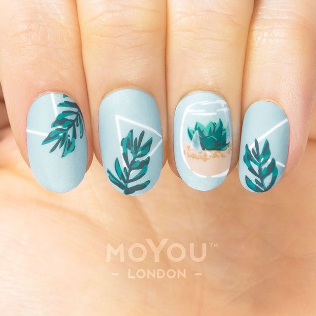 MoYou Stamping Botanical 09