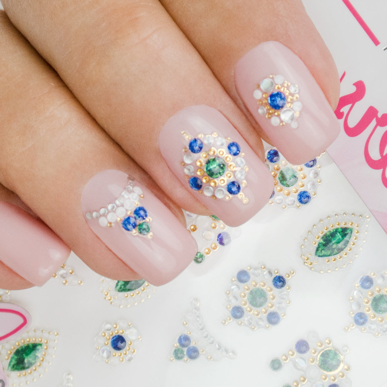 Deluxe Nail Art Sticker 21 - Wannabe Grace D